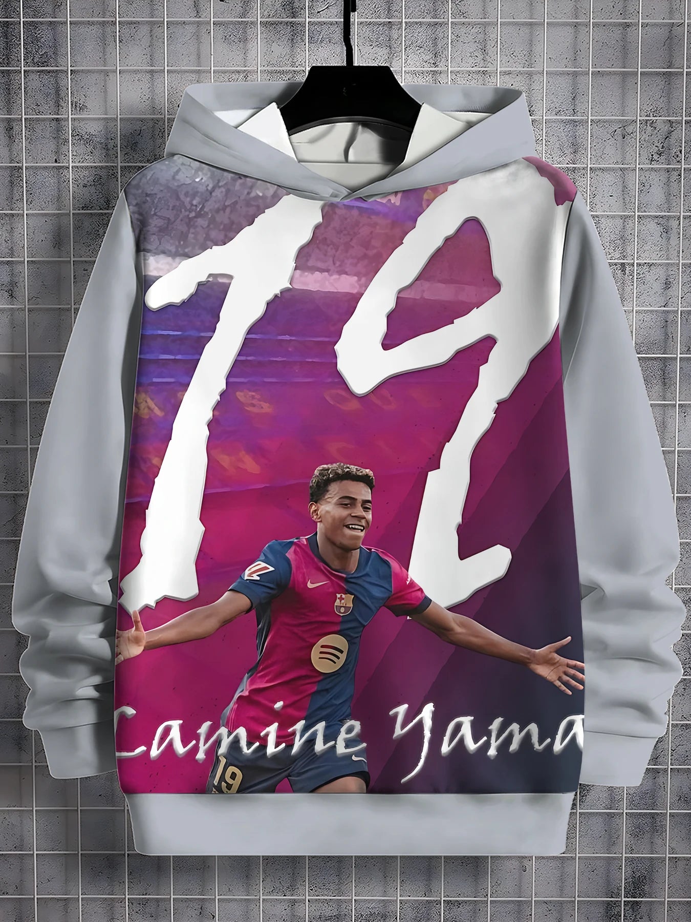 Lamine Yamal 3D Print Kids Hoodie Casual Unisex Sweatshirt Pullover for Boys Girls