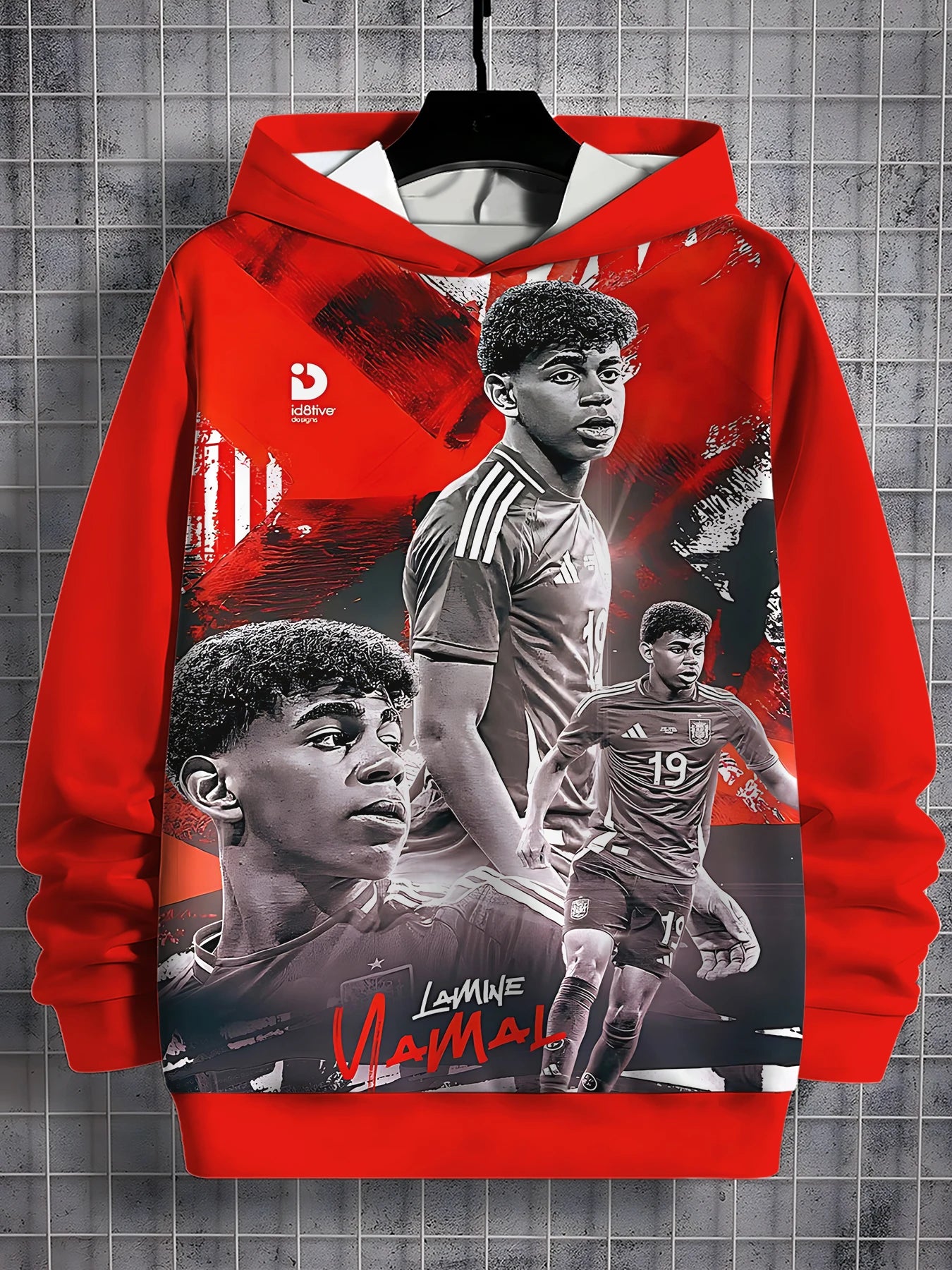 Lamine Yamal 3D Print Kids Hoodie Casual Unisex Sweatshirt Pullover for Boys Girls