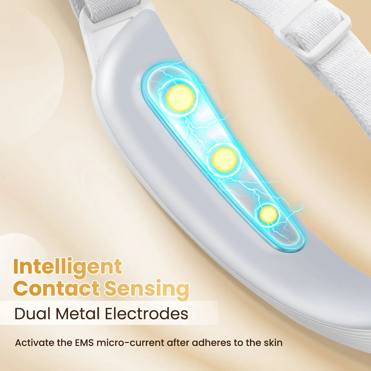 Electric V-Shaped Face Lifting Device – 6 Modes, 8 Levels EMS Microcurrent Facial Massager for Double Chin Removal & Skin Firming