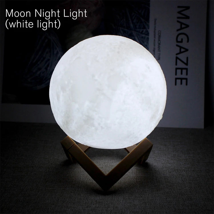 LED Galaxy Moon Night Light