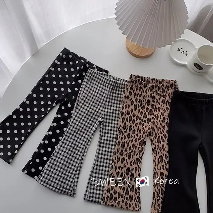 1pcs Spring Summer Girls Legging Thin Fashion Cartoon Tight Bell-Bottoms Autumn Baby Girls Slim Fit Legging Summer Children Pant