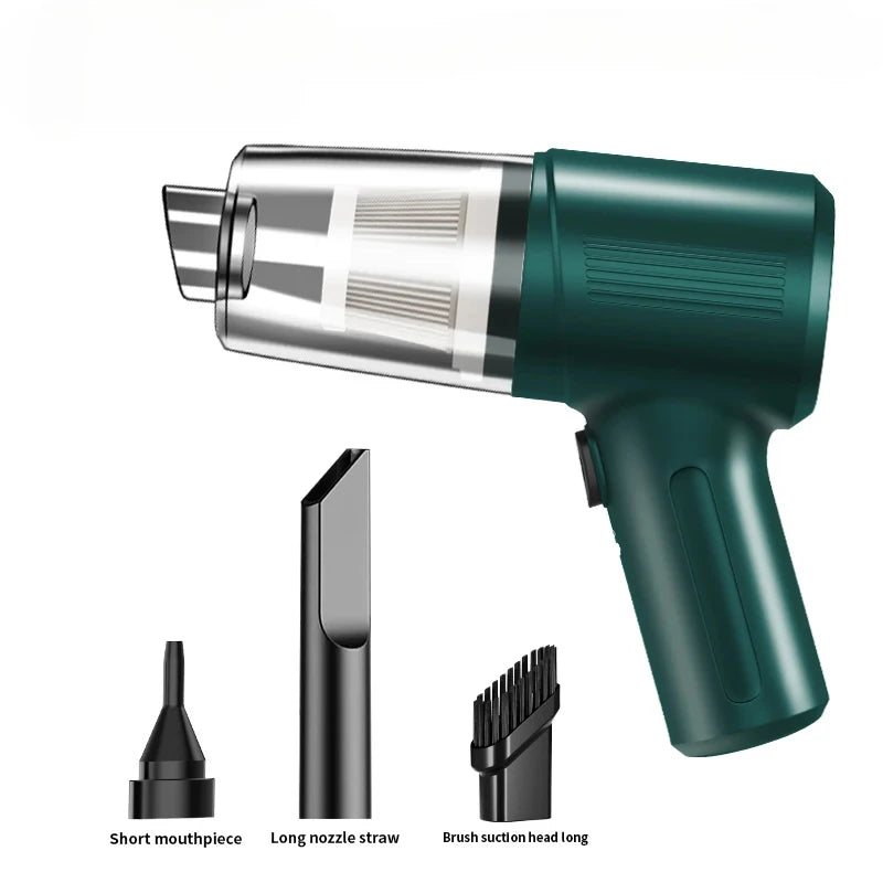 4-in-1 Car Vacuum Cleaner – High Power 9800000PA Wireless Handheld Vacuum with Suction & Blowing, Double-Use Mini Cleaner for Vehicles