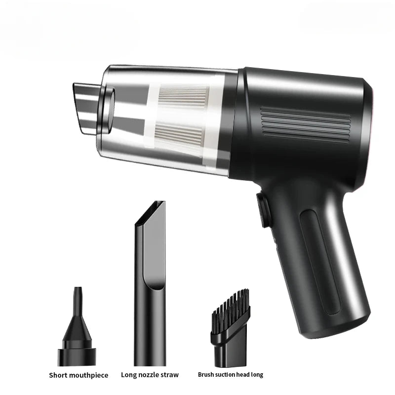 4-in-1 Car Vacuum Cleaner – High Power 9800000PA Wireless Handheld Vacuum with Suction & Blowing, Double-Use Mini Cleaner for Vehicles
