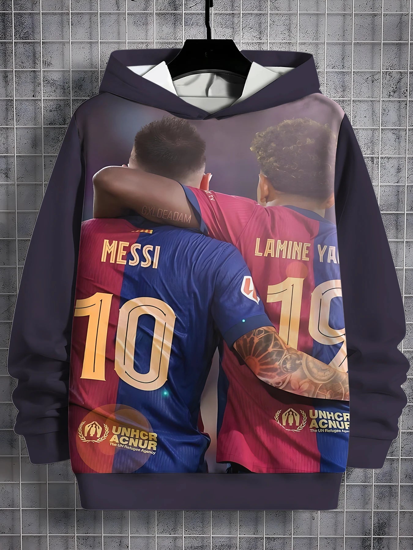 Lamine Yamal 3D Print Kids Hoodie Casual Unisex Sweatshirt Pullover for Boys Girls