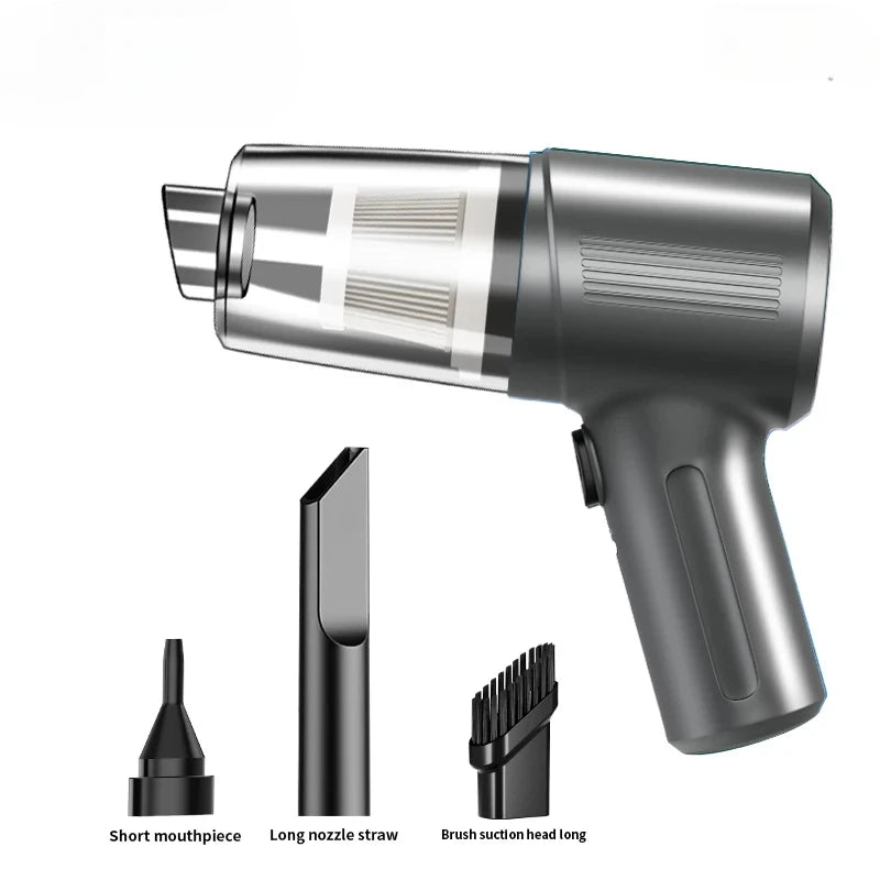 4-in-1 Car Vacuum Cleaner – High Power 9800000PA Wireless Handheld Vacuum with Suction & Blowing, Double-Use Mini Cleaner for Vehicles
