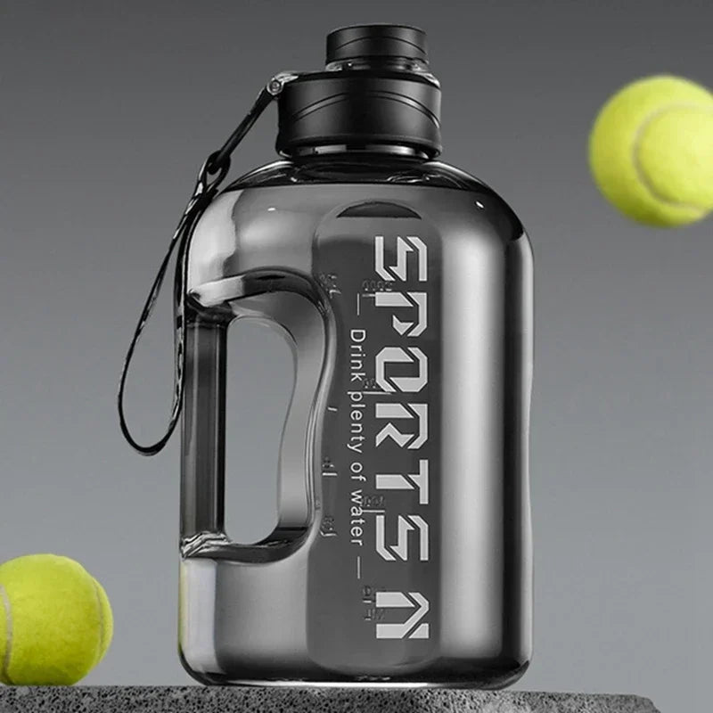 Large Capacity Sports Water Bottle – 1.7L/2.7L Portable Gym & Outdoor Cup