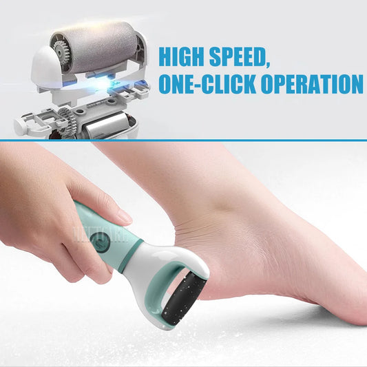 Wireless Electric Foot Grinder – Callus Remover & Pedicure Tool