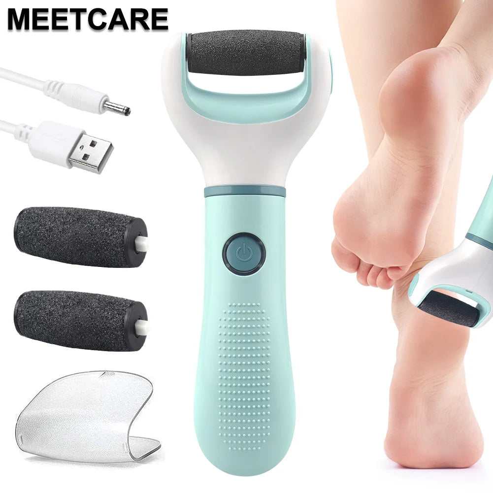 Wireless Electric Foot Grinder – Callus Remover & Pedicure Tool