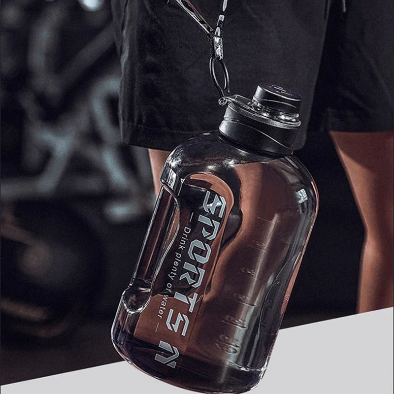 Large Capacity Sports Water Bottle – 1.7L/2.7L Portable Gym & Outdoor Cup